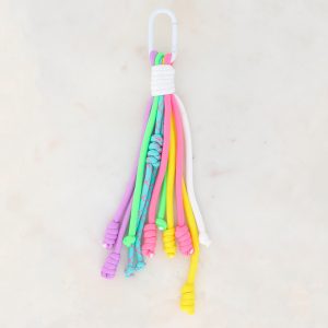 Llavero Cordones colores fantasía