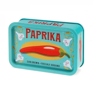 Mini lata metálica Paprika