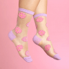 Calcetines transparentes Cosmos de Coucou Suzette