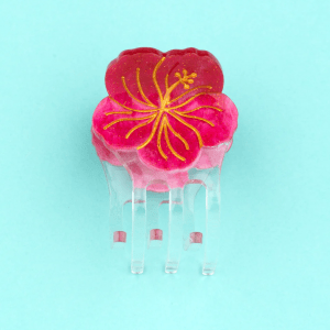 Pinza pequeña Hibiscus de Coucou Suzette