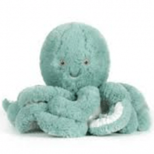 Peluche Pulpo Verde Sage