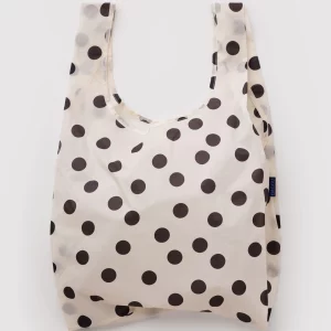 Bolsa Shopper Baggu Black Polka Dot