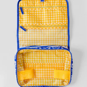 Alternative view of Neceser colgante Blue plaid floral de Ban.do
