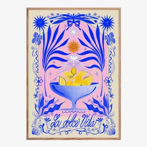 Alternative view of Print La Dolce Vita de Baroo Bloom