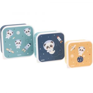 Set de 3 fiambreras Pandas de Tutete