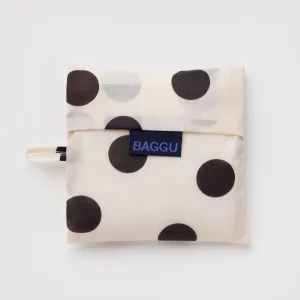 Bolsa Shopper Baggu Black Polka Dot - Imagen 3