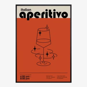 Alternative view of Print Aperitivo italiano de Paulina Budka