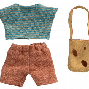 Ropa y bolso Ratón hermano pequeño de Maileg