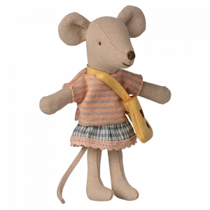 Ratoncita con bolso Hermana pequeña de Maileg