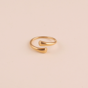 Alternative view of Anillo regulable liso de acero -varios modelos-