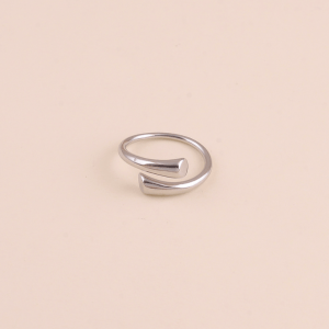 Anillo regulable liso de acero -varios modelos-