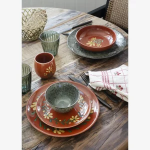 Trapo de cocina bordado de Madam Stoltz - Imagen 3