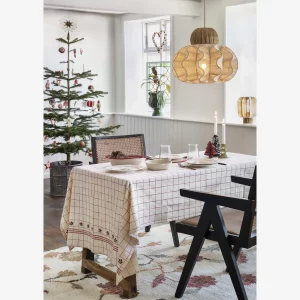 Mantel de algodón bordado de Madam Stoltz - Imagen 3