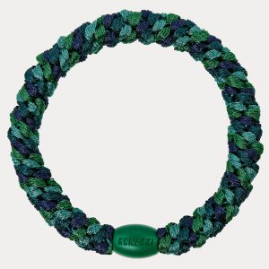 Goma del pelo Kknekki Mix Navy-Forrest Green