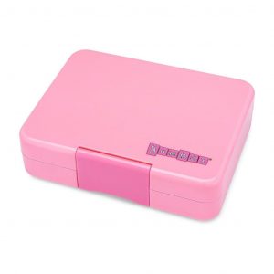Fiambrera Yumbox 3 Compartimentos Rosa Rainbow