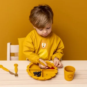 Plato 3 Compartimentos Silicona con Ventosa Mr. Lion Trixie Baby - Imagen 3