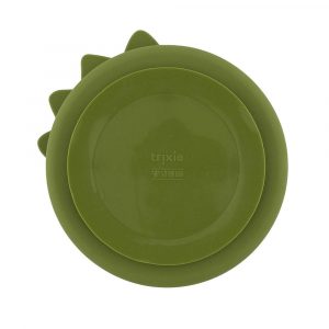 Plato 3 Compartimentos Silicona con Ventosa Mr. Dino Trixie Baby - Imagen 2