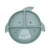 Plato 3 Compartimentos Silicona con Ventosa Mr. Shark Trixie baby