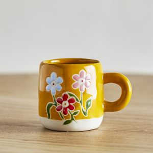 Alternative view of Taza Millie Flores de Bloomingville