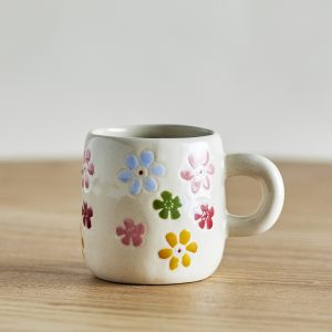 Alternative view of Taza Millie Multi Flores de Bloomingville