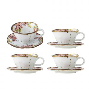 Alternative view of Taza y Plato Savina de Bloomingville