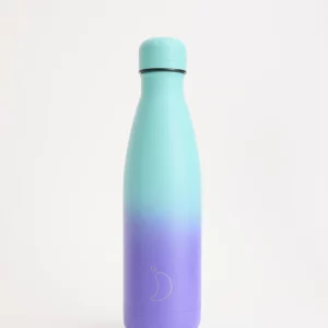 Botella Térmica Chilly's Pastel Green Violet 500 ml