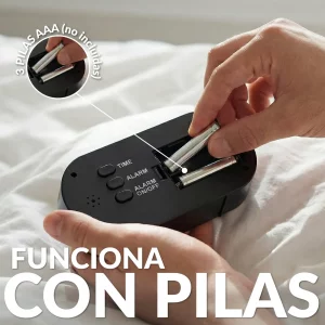 Despertador Gummy Negro de Fisura - Imagen 3
