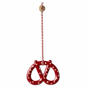 Adorno de metal Pretzel Maileg