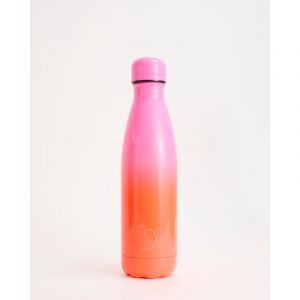Botella Chilly's Gloss Neon Red & Pink 500 ml