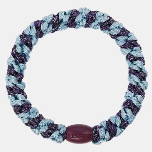 Goma del pelo Kknekki Seablue Dark Purple