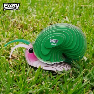 Alternative view of Puzzle 3D Snail (Caracol) Eugy de Dodoland