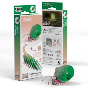 Puzzle 3D Snail (Caracol) Eugy de Dodoland - Imagen 3