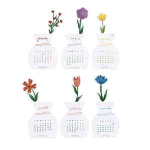 Calendario Plantable 2027 Ramo de Flores de Papier Poetic - Imagen 3