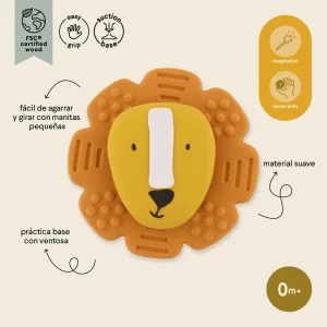 Juguete Spinner de Silicona Mr Lion Trixie baby - Imagen 2