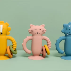 Juguete Sensorial con Ventosa de Silicona Mrs. Cat Trixie baby - Imagen 4
