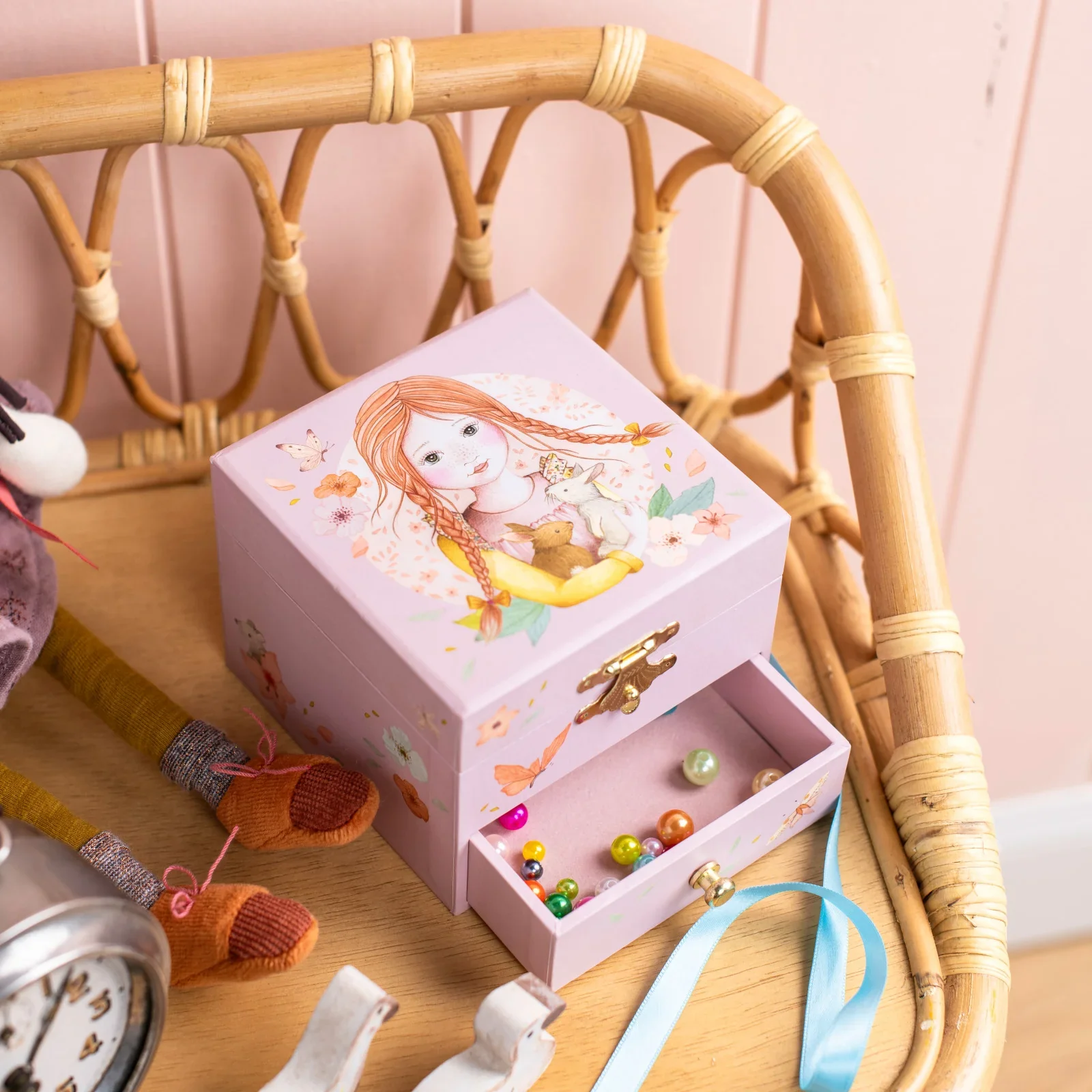 Joyero Musical Les Rosalies de Moulin Roty - Imagen 4