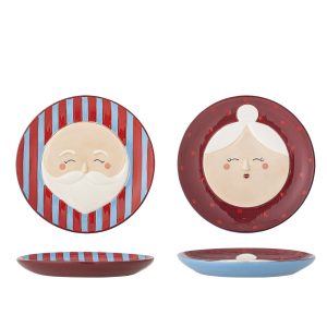 Plato Papa y Mama Noel de Bloomingville