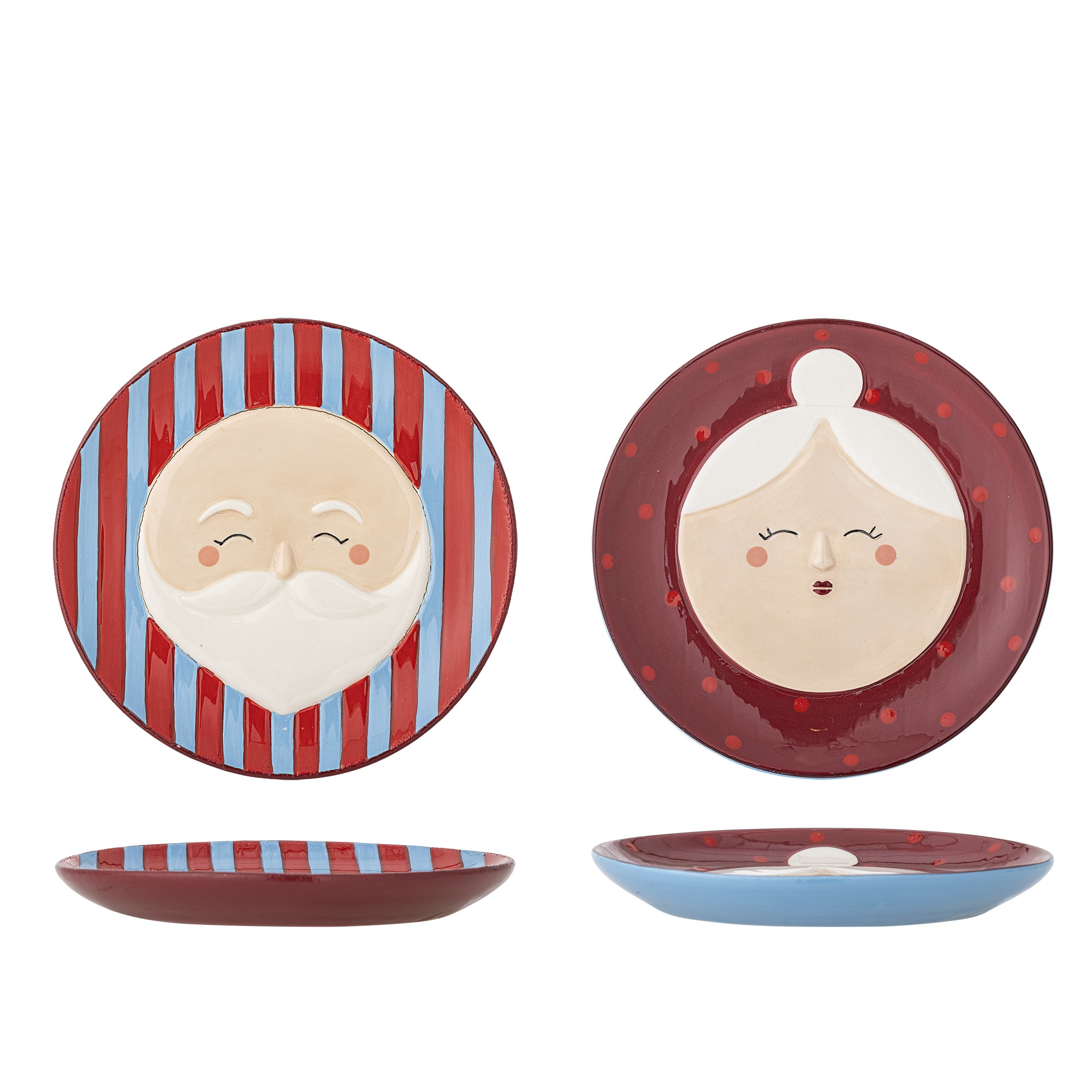 Plato Papa y Mama Noel de Bloomingville
