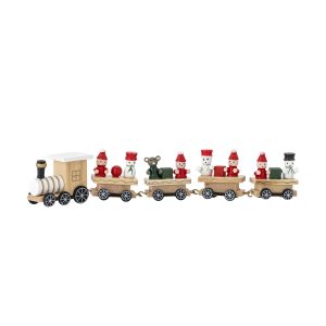 Adorno de madera Tren de Bloomingville - Imagen 3