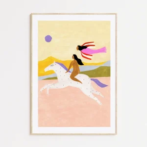 Print Free Woman de Depeapa A4