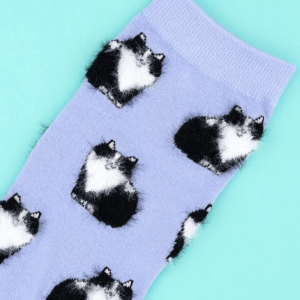 Calcetines Gato Black and White Coucou Suzette - Imagen 3