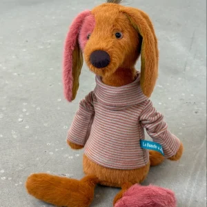 Alternative view of Peluche Owen El teckel de Moulin Roty