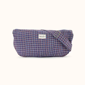 Bolso Bandolera Shanti Sapphire Khadi de Apaches Collection