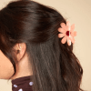 Pinza Grande Flor Rosa Coucou Suzette