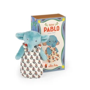 Peluche Bebé Pablo el Elefante de Moulin Roty