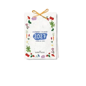 Calendario Plantable Jardin du temps A6 de Papier Poetic