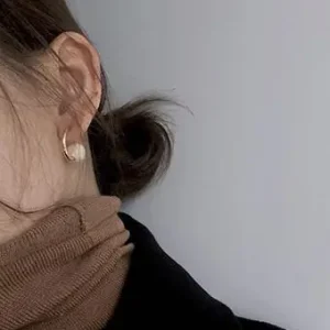 Alternative view of Pendientes Tina de Sew a Song