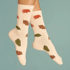 Calcetines Hojas de Otoño de Coucou Suzette - Imagen 3