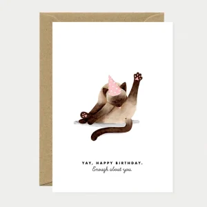 Postal Happy Bday, Enough about you de All the Ways To Say