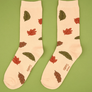Calcetines Hojas de Otoño de Coucou Suzette